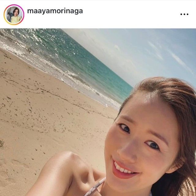 守永真彩インスタグラム(@maayamorinaga)より