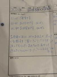 これが話題の報告書（みむさん提供）