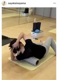 磯山さやかのインスタグラム＠sayakaisoyamaより