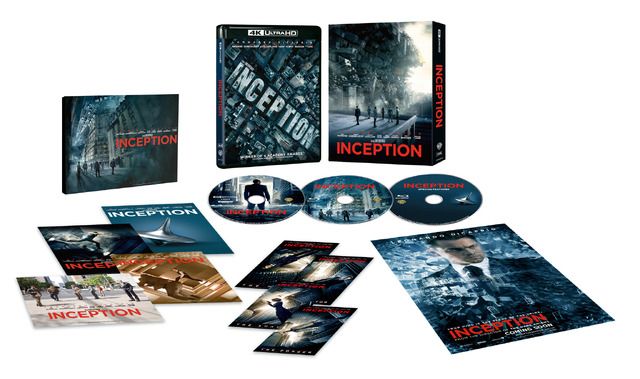 クリストファーノーラン監督 DVD・Blu-rayセット Amazon.co.jp: インセプション Blu-ray & DVDセット プレミアム