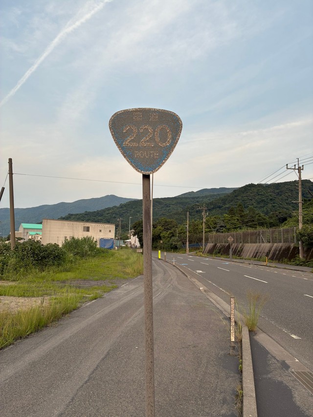 道路標識もこのありさま（タマンさん提供）