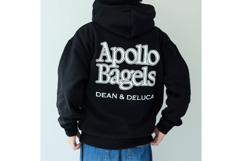 アポロベーグルTシャツ　DEAN＆DELUCA Apollo Bagels 夢みたい！」【ディーンアンドデルーカ】“ニューヨーク最高のベーグル
