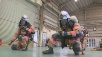 危険物施設火災訓練　瀬戸内市