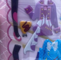 シールのなかに「アジフライ」！？ ※３４歳平凡女さん提供