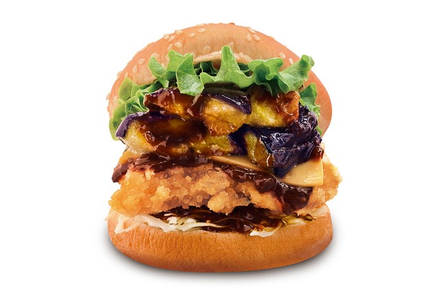 「ドムドムの発想力に毎回驚く」「なす好きにはたまらないバーガー」と話題の新商品