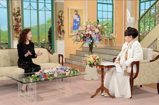 「徹子の部屋」に出演する増田恵子＝テレビ朝日提供