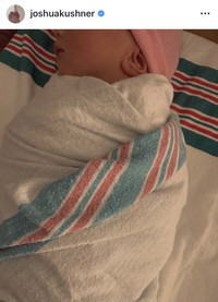 ジョシュア・クシュナー氏のインスタグラム＠joshuakushnerより