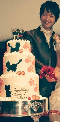 20kgものダイエットに成功し結婚式を迎える/吉田さん（@japan.torus）提供