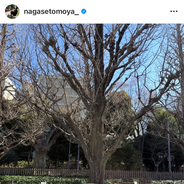 長瀬智也（@nagasetomoya_）さんのインスタグラムより