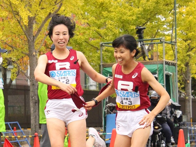 陸上・駅伝 - 立命館大・𠮷薗栞、悔しさを乗り越え「憧れのチーム」で