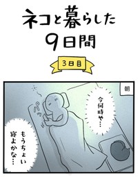 【漫画】『ネコと暮らした9日間』47（イゴカオリさん提供）