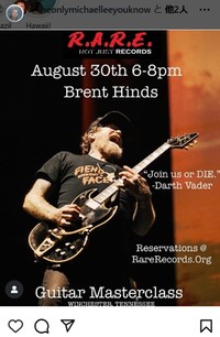 ブレント・ハインズさんのインスタグラム＠bhindsより