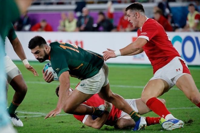 Rugby  Springboks Eke Out 19-16 Win Over Wales, Reach World Cup Final 