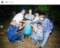 6人組バンド「Lucky Kilimanjaro」大瀧真央さん、9月から産休に（本人のインスタグラムから）