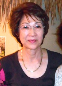 2012年頃、食事の席で長女・真由美さんが撮影した白木万里さん（立川真由美さん提供）