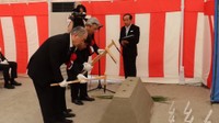 JR坂出駅周辺再整備事業　拠点施設の着工前に安全祈願　香川