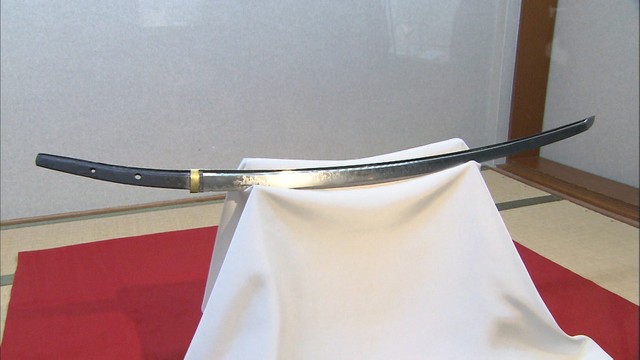 いよいよ始まる国宝・山鳥毛の特別展示　360度、見ることができるなど展示方法を発表　岡山・瀬戸内市