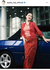 藤あや子インスタグラム＠ayako_fuji_officialより