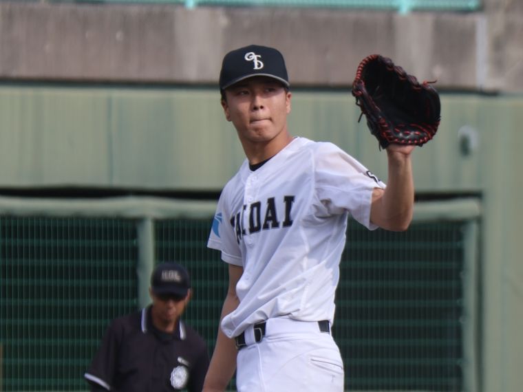 野球 - 大阪体育大・高田純誠 あの夏を知るからこそ今がある 右腕が