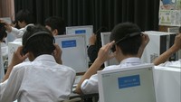 全国学力テスト　英語の試験導入を前に中学校で予備調査　岡山・倉敷市