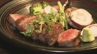 高松市の創作料理店「レガーロ」で人気の料理　『オリーブ牛サーロイン』