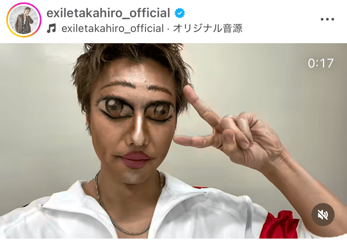 TAKAHIRO(@exiletakahiro_official)さんのインスタグラムより