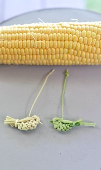 時間が経過すると白っぽく変色するのだとか／inoriさん（@kusabanaasobi）提供