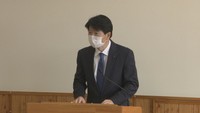 会見する伊原木知事