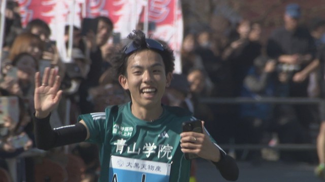 黒田朝日選手・然選手(岡山市出身・青学大)　そうじゃ吉備路マラソンに兄弟で出場　岡山