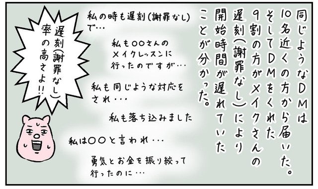 いざ漫画にしたら同様の被害に遭った人からDMが！（すやすや子さん提供）