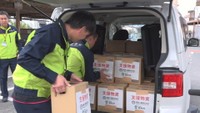 総社市が益城町に飲料水などの支援物資　職員4人を派遣　岡山【熊本で最大震度7】