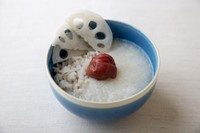 レンコンのサラサラすり流しかけご飯（提供・土居麻紀子）