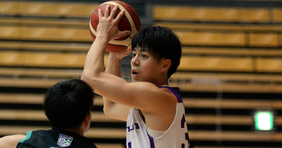 バスケ - 明治大が全てをかけてきた白鷗戦、富田一成主将ら4年生が