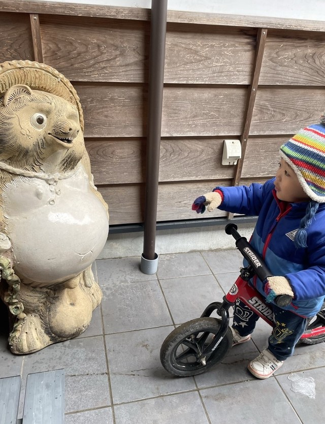 三男くんも「パパ～！」（ゴンゾウR4さん提供）