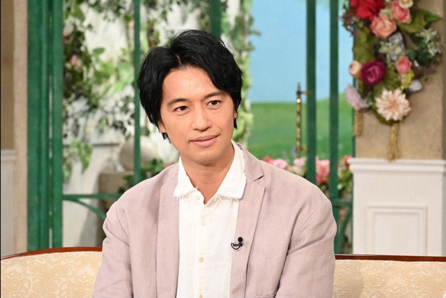 7月8日放送の「徹子の部屋」に出演した斎藤工さん＝テレビ朝日提供