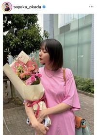 岡田紗佳のインスタグラム＠sayaka_okadaより