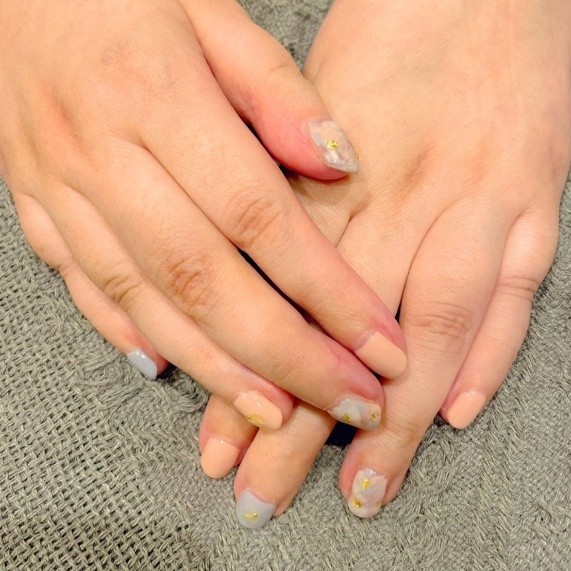 ネイルが得意なヘルパーにジェルネイルをしてもらえたことも