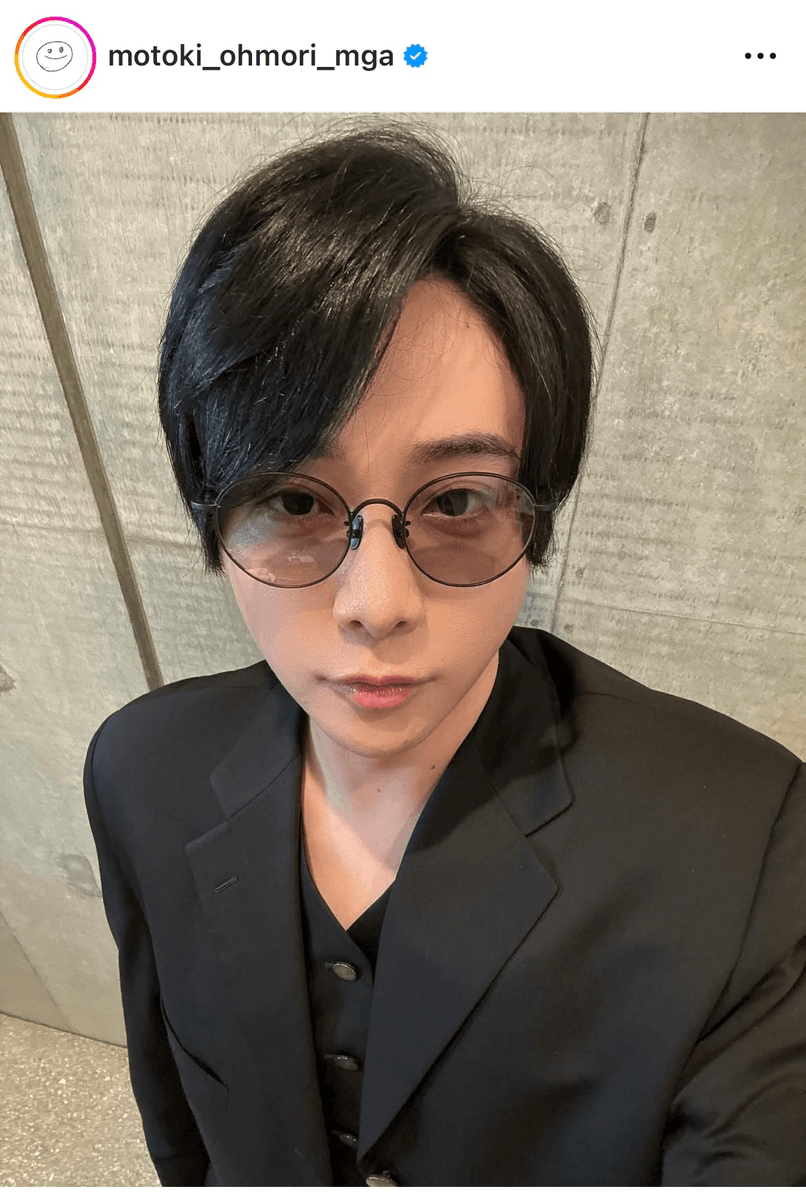 大森元貴  Motoki Ohmori (@motoki_ohmori_mga)さんのインスタグラムより