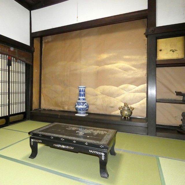 鍋島家ゆかりと伝わる勝巌院の立派な一室（京都市上京区・勝巖院）