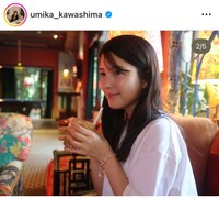 川島海荷インスタグラム＠umika_kawashimaより