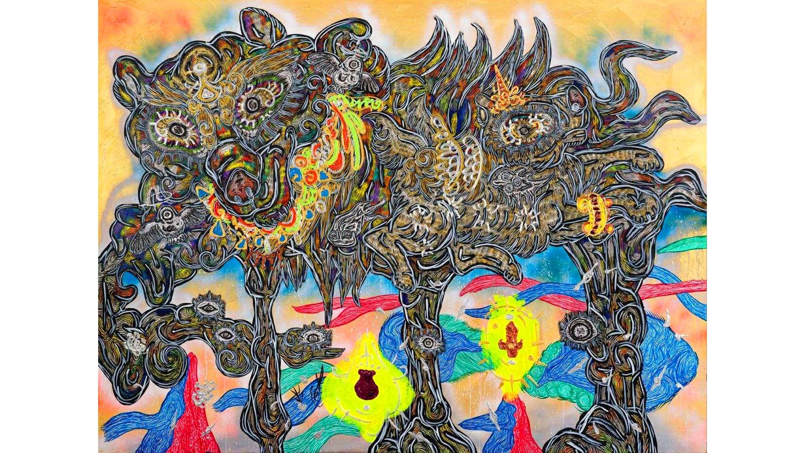 小松美羽の大規模作品展が、<br>北海道立函館美術館で開催中！