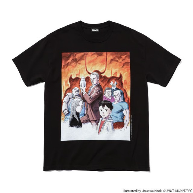 不朽の名作をヴィンテージ風にリ・エディットした、<br>『PLUTO』× weberのTシャツ。