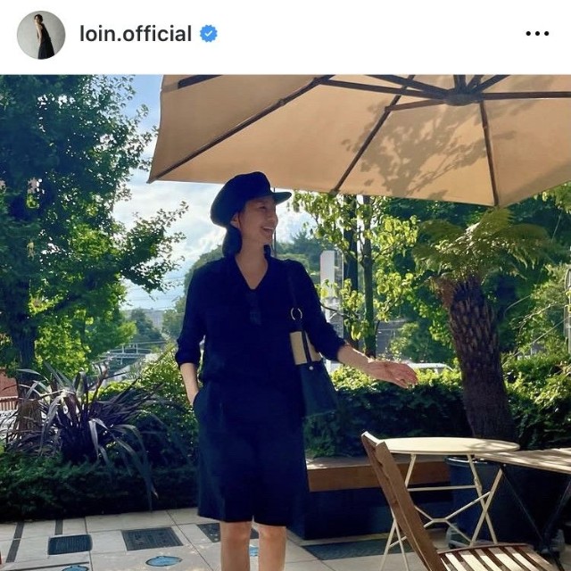 井川遥インスタグラム@loin.officialより