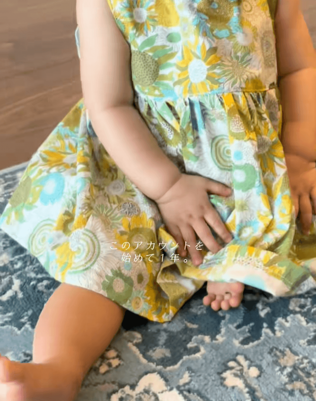 世界に一つしかない愛情たっぷりのワンピース（提供：@sakurako_3046さん）
