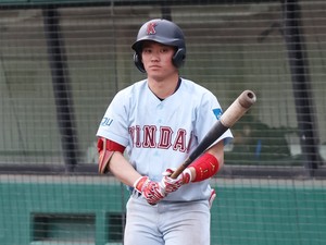 近大・勝田成　ティー打撃のドリルを5種類増やし、身長163cmながら秘める長打力