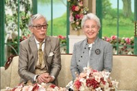 「徹子の部屋」に出演する岩城滉一・結城アンナ夫妻＝テレビ朝日提供