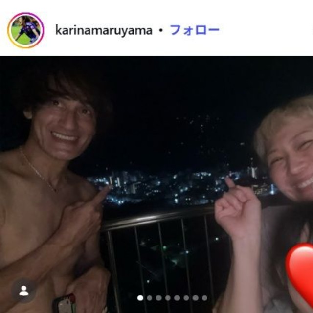 丸山桂里奈のインスタグラム@karinamaruyamaより