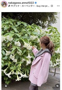 中川安奈アナウンサーのインスタグラム＠nakagawa.anna1022より
