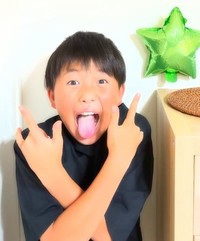 10歳のお誕生日の様子。大きくなりました！（提供：＠souta__drumさん）