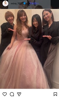 MAX・MINAのインスタグラム＠mina_1977より